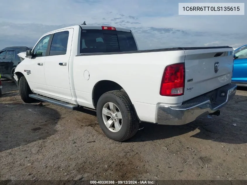 2020 Ram 1500 Classic Slt VIN: 1C6RR6TT0LS135615 Lot: 40330388