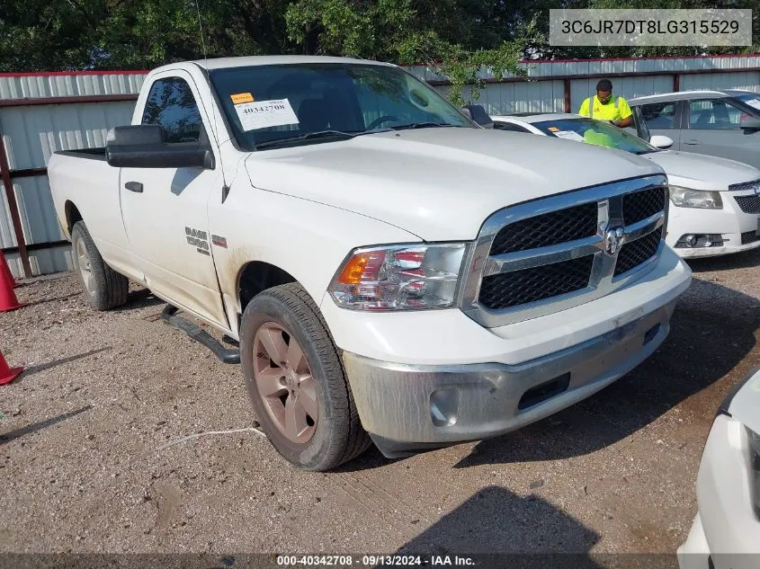 2020 Ram 1500 Classic Tradesman VIN: 3C6JR7DT8LG315529 Lot: 40342708