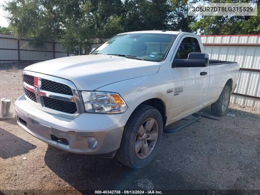 2020 Ram 1500 Classic Tradesman VIN: 3C6JR7DT8LG315529 Lot: 40342708