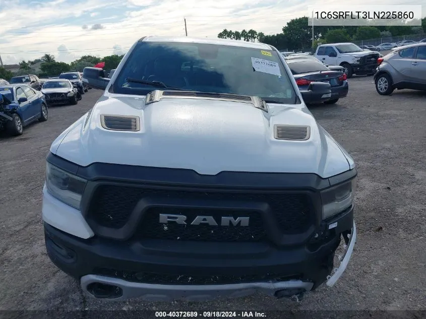 2020 Ram 1500 Rebel VIN: 1C6SRFLT3LN225860 Lot: 40372689