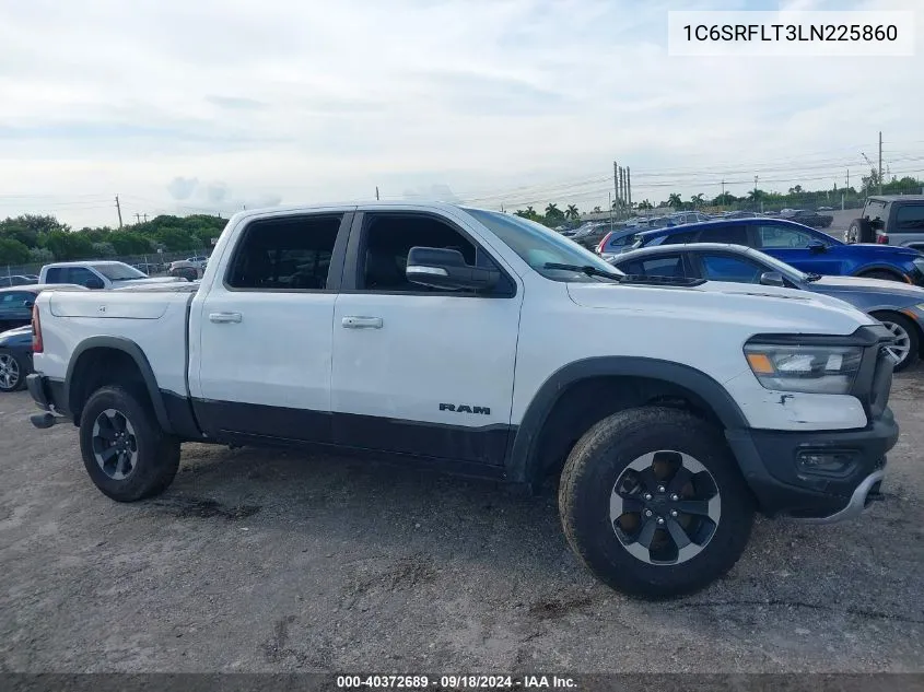 2020 Ram 1500 Rebel VIN: 1C6SRFLT3LN225860 Lot: 40372689