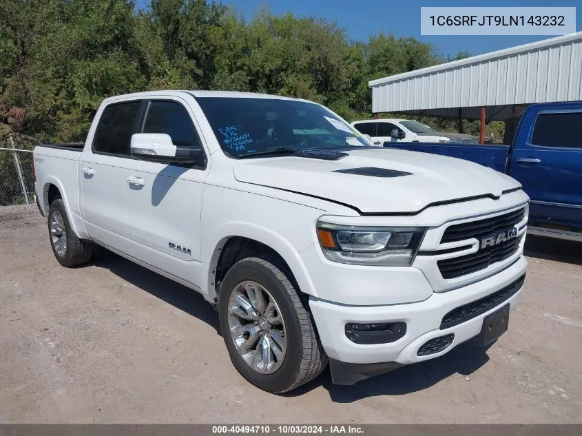 2020 Ram 1500 Laramie 4X4 5'7 Box VIN: 1C6SRFJT9LN143232 Lot: 40494710