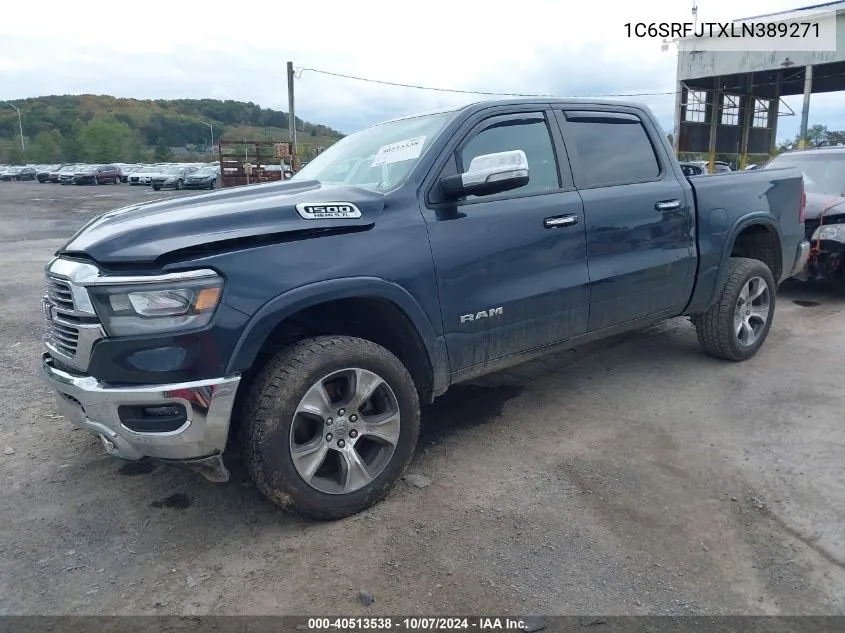 2020 Ram 1500 Laramie VIN: 1C6SRFJTXLN389271 Lot: 40513538