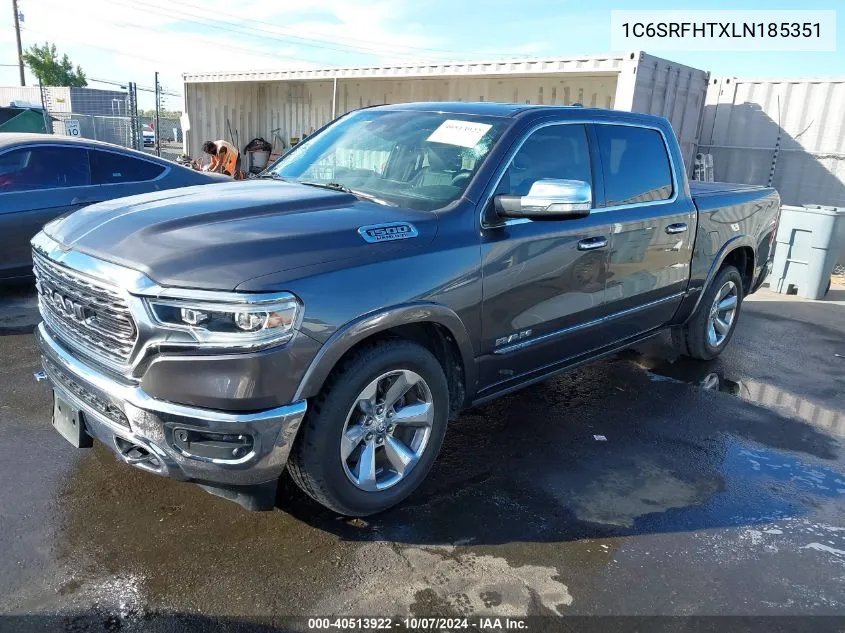 2020 Ram 1500 Limited 4X4 5'7 Box VIN: 1C6SRFHTXLN185351 Lot: 40513922