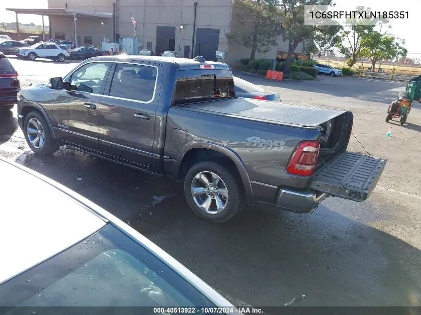 2020 Ram 1500 Limited 4X4 5'7 Box VIN: 1C6SRFHTXLN185351 Lot: 40513922