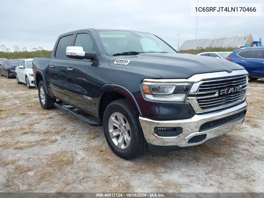 2020 Ram 1500 Laramie 4X4 5'7 Box VIN: 1C6SRFJT4LN170466 Lot: 40517124