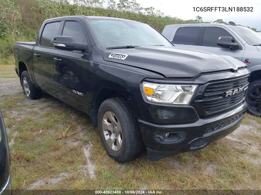 2020 Ram 1500 Big Horn/Lone Star VIN: 1C6SRFFT3LN188532 Lot: 40523488