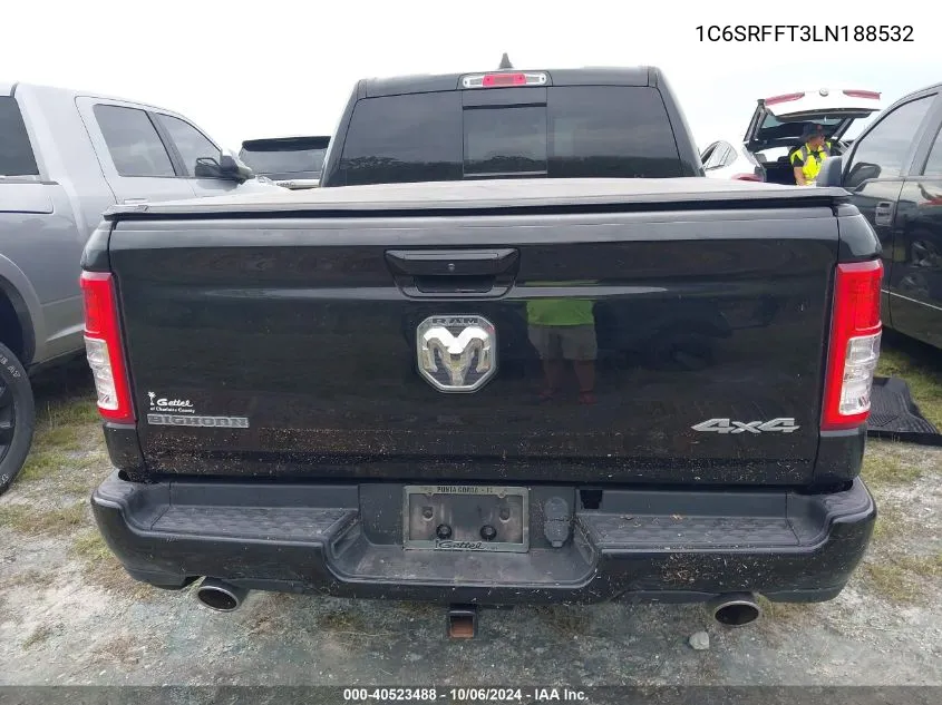 2020 Ram 1500 Big Horn/Lone Star VIN: 1C6SRFFT3LN188532 Lot: 40523488