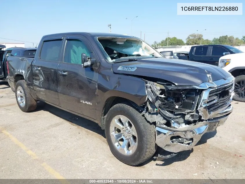 2020 Ram 1500 Big Horn/Lone Star VIN: 1C6RREFT8LN226880 Lot: 40532545