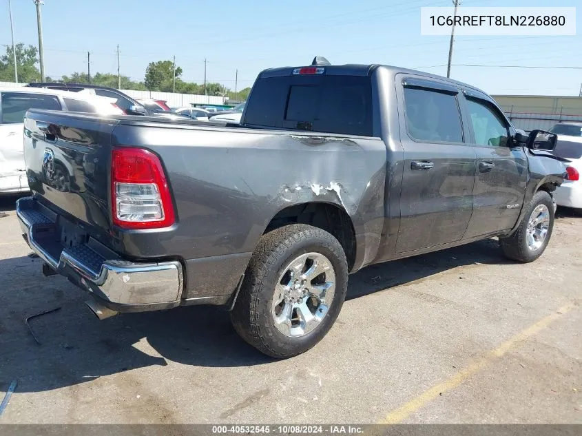 2020 Ram 1500 Big Horn/Lone Star VIN: 1C6RREFT8LN226880 Lot: 40532545