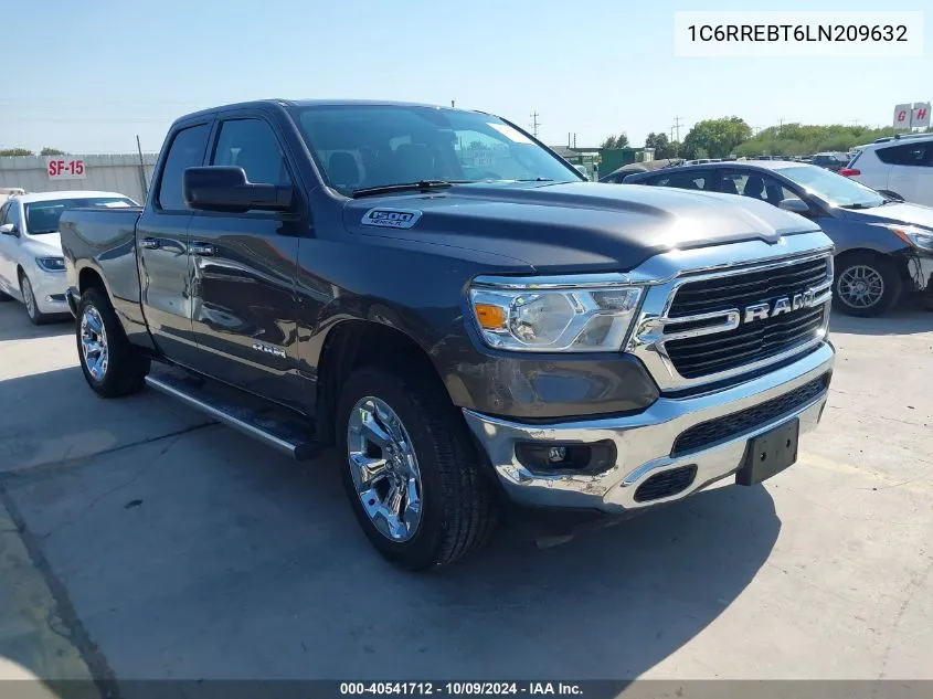 2020 Ram 1500 Lone Star 4X2 6'4 Box VIN: 1C6RREBT6LN209632 Lot: 40541712