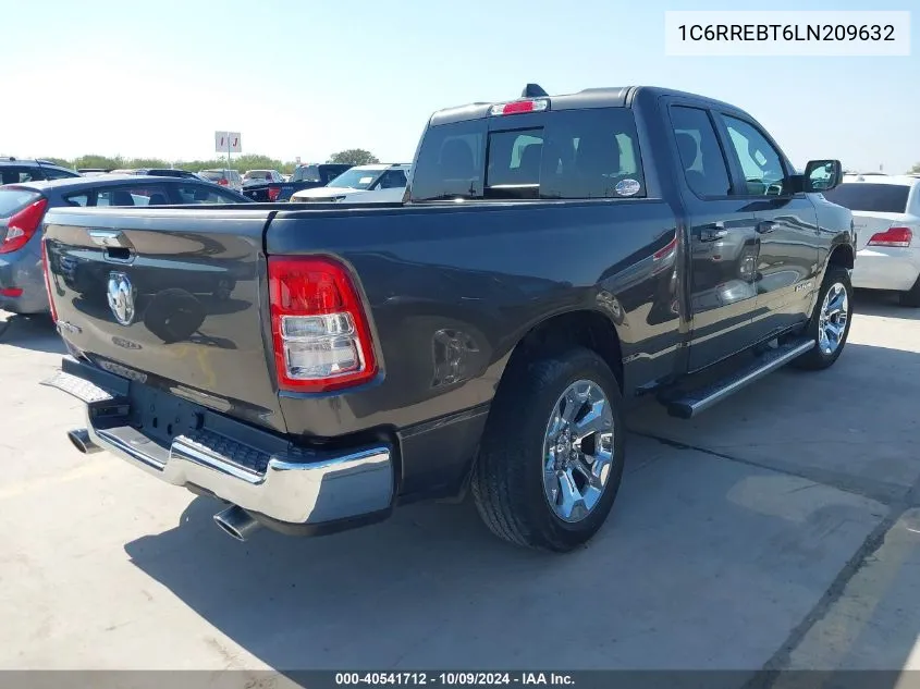 2020 Ram 1500 Lone Star 4X2 6'4 Box VIN: 1C6RREBT6LN209632 Lot: 40541712