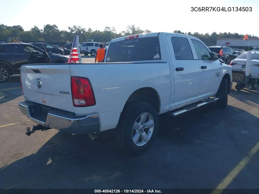 2020 Ram 1500 Classic Tradesman 4X4 5'7 Box VIN: 3C6RR7KG4LG134503 Lot: 40542126