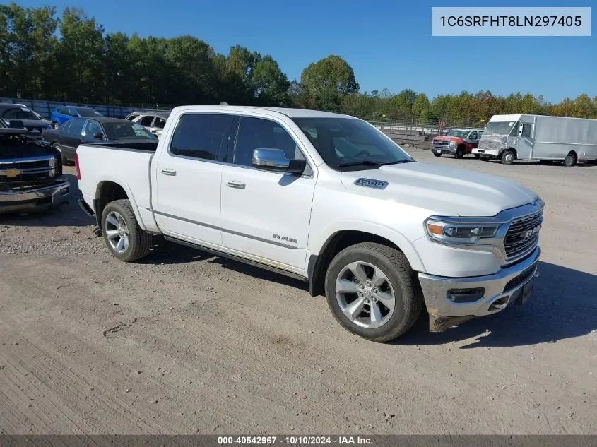 2020 Ram 1500 Limited 4X4 5'7 Box VIN: 1C6SRFHT8LN297405 Lot: 40542967