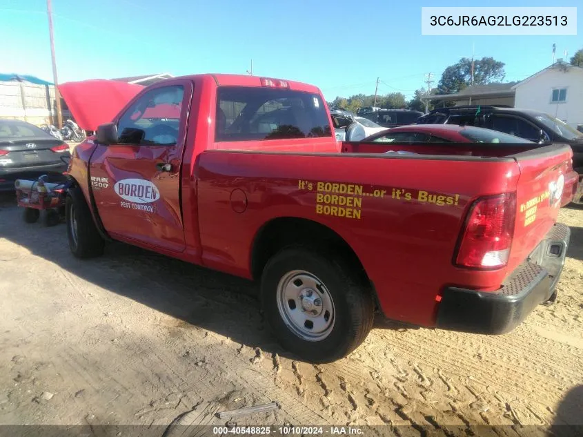 2020 Ram 1500 Classic Tradesman 4X2 6'4 Box VIN: 3C6JR6AG2LG223513 Lot: 40548825