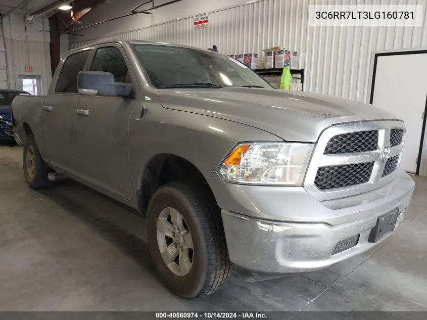 2020 Ram 1500 Classic Slt 4X4 5'7 Box VIN: 3C6RR7LT3LG160781 Lot: 40560974