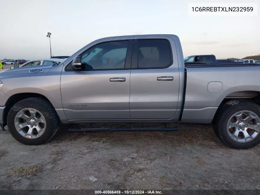 2020 Ram 1500 Big Horn/Lone Star VIN: 1C6RREBTXLN232959 Lot: 40566489