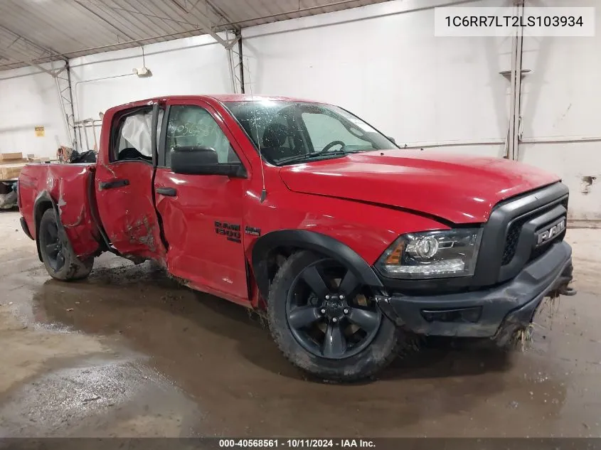 2020 Ram 1500 Classic VIN: 1C6RR7LT2LS103934 Lot: 40568561