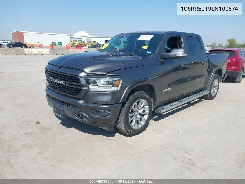 2020 Ram 1500 Laramie 4X2 5'7 Box VIN: 1C6RREJT9LN100874 Lot: 40598598