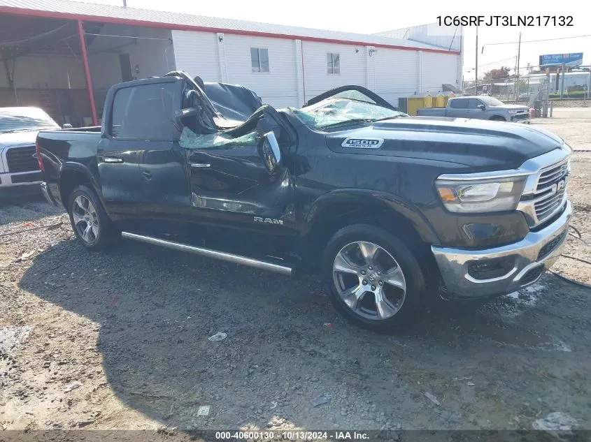 2020 Ram 1500 Laramie 4X4 5'7 Box VIN: 1C6SRFJT3LN217132 Lot: 40600130