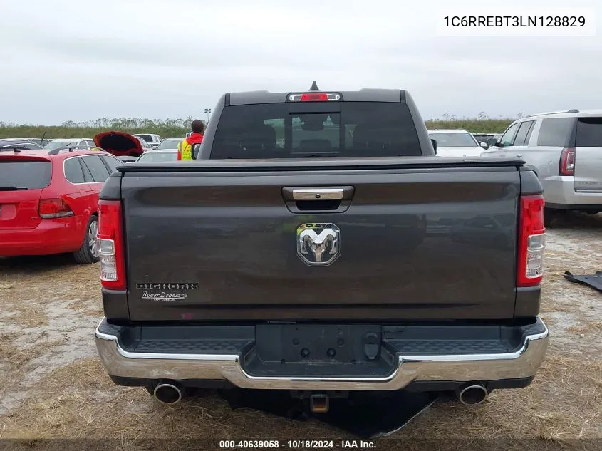 2020 Ram 1500 Big Horn 4X2 6'4 Box VIN: 1C6RREBT3LN128829 Lot: 40639058