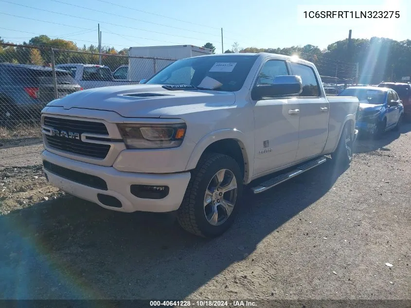 2020 Ram 1500 Laramie 4X4 6'4 Box VIN: 1C6SRFRT1LN323275 Lot: 40641228