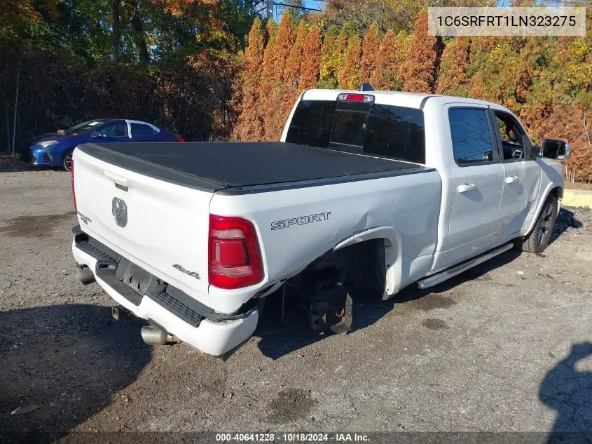 2020 Ram 1500 Laramie 4X4 6'4 Box VIN: 1C6SRFRT1LN323275 Lot: 40641228