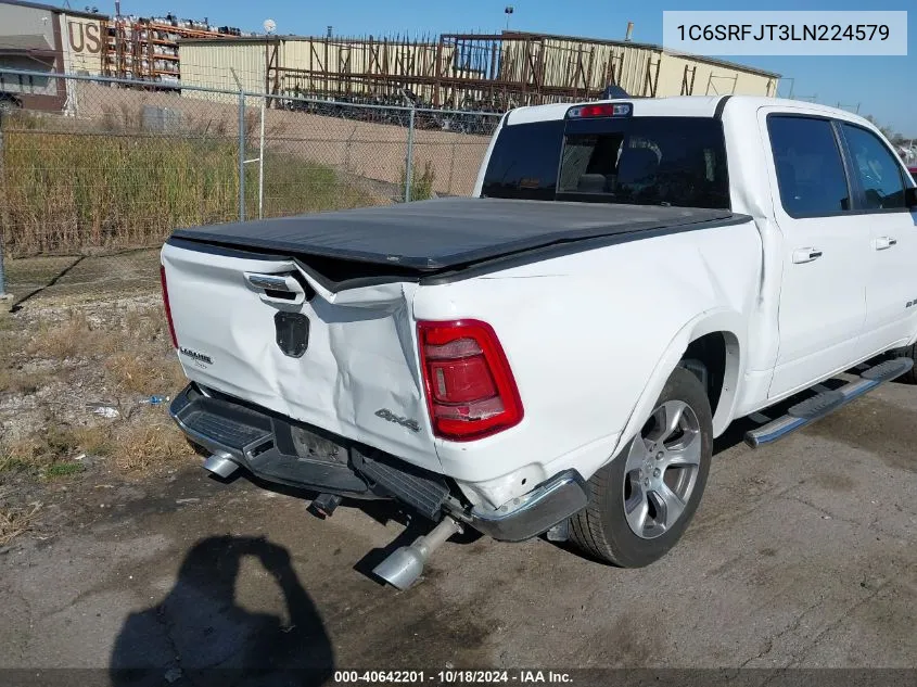 2020 Ram 1500 Laramie 4X4 5'7 Box VIN: 1C6SRFJT3LN224579 Lot: 40642201