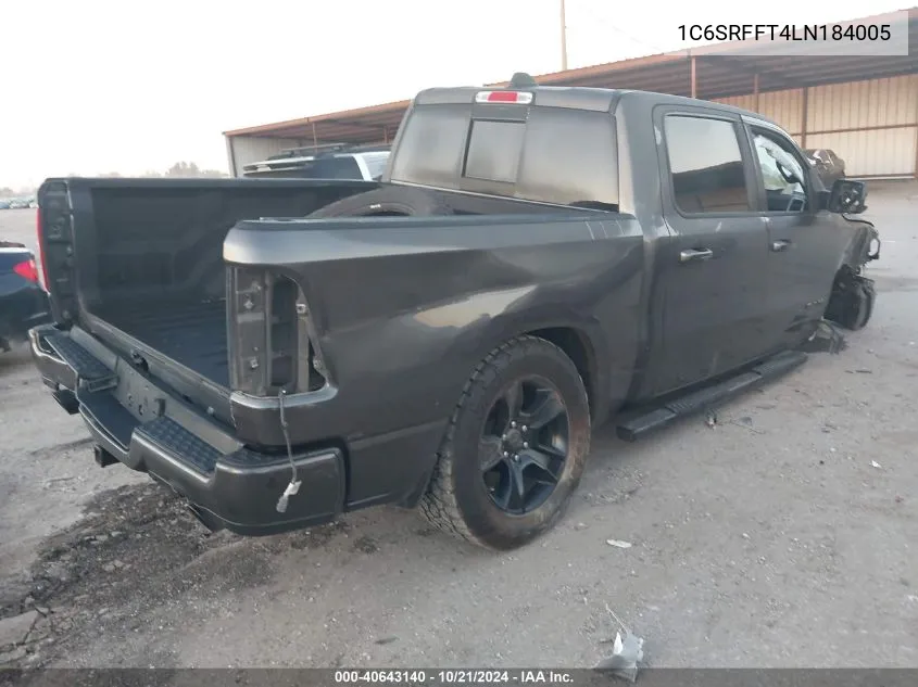 2020 Ram 1500 Big Horn/Lone Star VIN: 1C6SRFFT4LN184005 Lot: 40643140