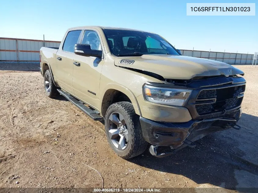 2020 Ram 1500 Big Horn/Lone Star VIN: 1C6SRFFT1LN301023 Lot: 40686219