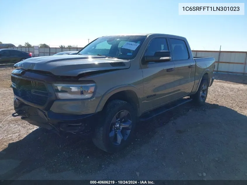 2020 Ram 1500 Big Horn/Lone Star VIN: 1C6SRFFT1LN301023 Lot: 40686219