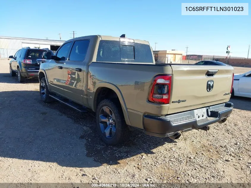 2020 Ram 1500 Big Horn/Lone Star VIN: 1C6SRFFT1LN301023 Lot: 40686219