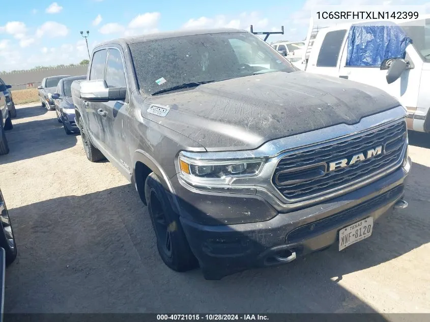 2020 Ram 1500 Limited 4X4 5'7 Box VIN: 1C6SRFHTXLN142399 Lot: 40721015