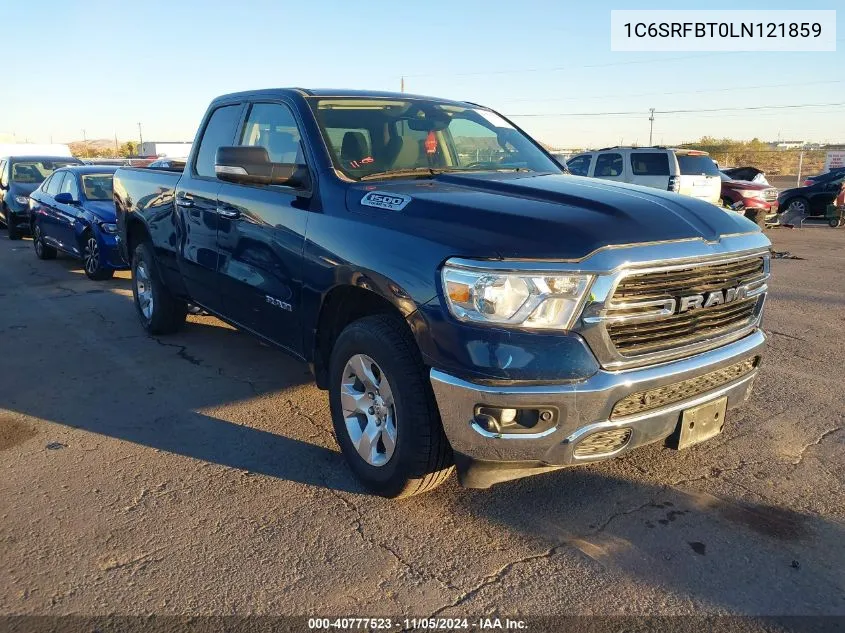 2020 Ram 1500 Big Horn 4X4 6'4 Box VIN: 1C6SRFBT0LN121859 Lot: 40777523