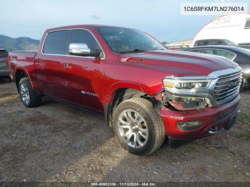 1C6SRFKM7LN276014 2020 Ram 1500 Laramie Longhorn 4X4 5'7 Box