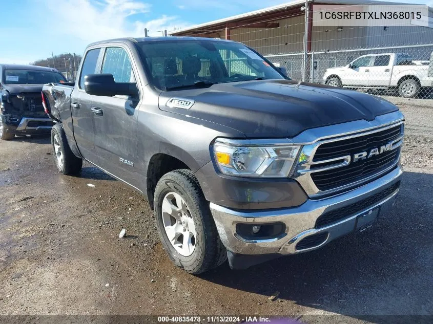 2020 Ram 1500 Big Horn 4X4 6'4 Box VIN: 1C6SRFBTXLN368015 Lot: 40835478