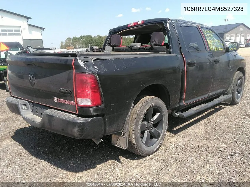 2021 Ram 1500 Classic Slt VIN: 1C6RR7LG4MS527328 Lot: 12040814