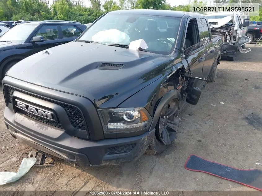 2021 Ram 1500 Classic Slt VIN: 1C6RR7LT1MS595521 Lot: 12052989