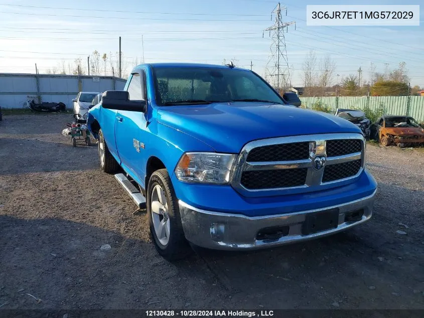 3C6JR7ET1MG572029 2021 Ram 1500 Classic Slt