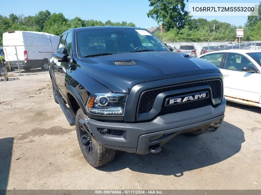 2021 Ram 1500 Classic Slt VIN: 1C6RR7LT2MS553200 Lot: 39876504