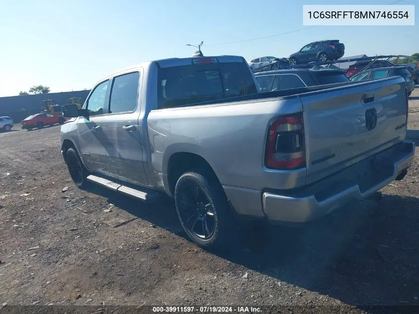 1C6SRFFT8MN746554 2021 Ram 1500 Big Horn/Lone Star