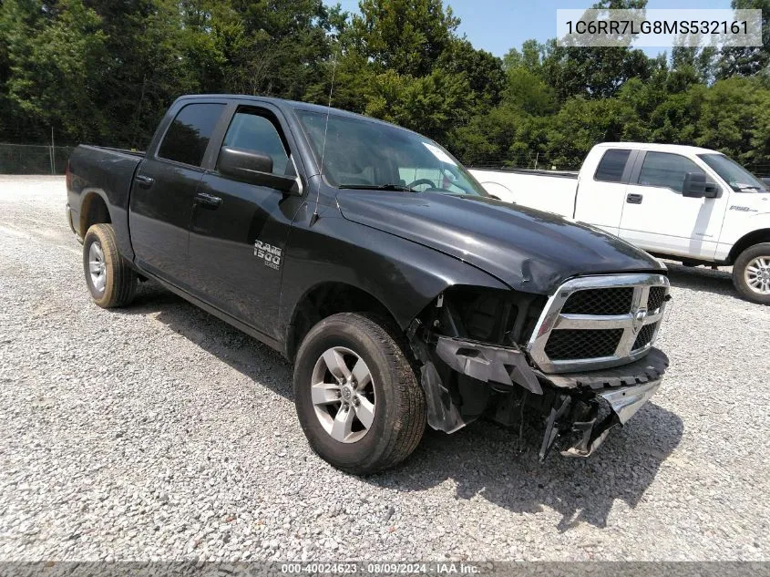 2021 Ram 1500 Classic Slt 4X4 5'7 Box VIN: 1C6RR7LG8MS532161 Lot: 40024623