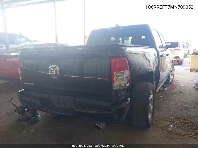 2021 Ram 1500 Lone Star 4X2 5'7 Box VIN: 1C6RREFT7MN709052 Lot: 40047203