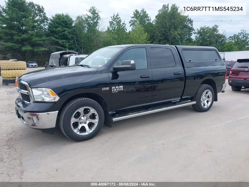 2021 Ram 1500 Classic Slt 4X4 6'4 Box VIN: 1C6RR7TT1MS545234 Lot: 40067172