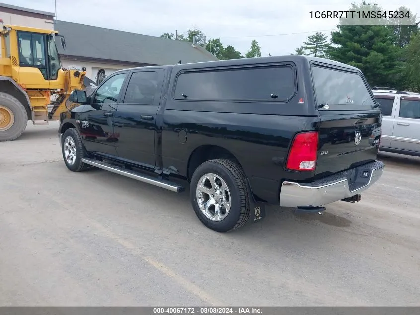 2021 Ram 1500 Classic Slt 4X4 6'4 Box VIN: 1C6RR7TT1MS545234 Lot: 40067172