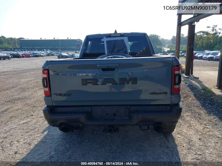 2021 Ram 1500 Trx 4X4 5'7 Box VIN: 1C6SRFU92MN900179 Lot: 40094760