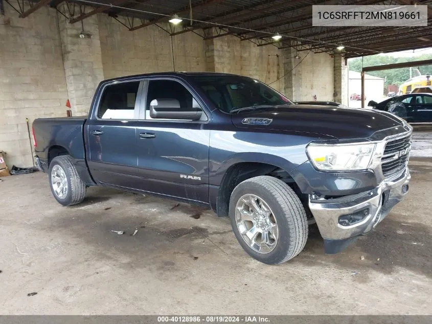 2021 Ram 1500 VIN: 1C6SRFFT2MN819661 Lot: 40128986