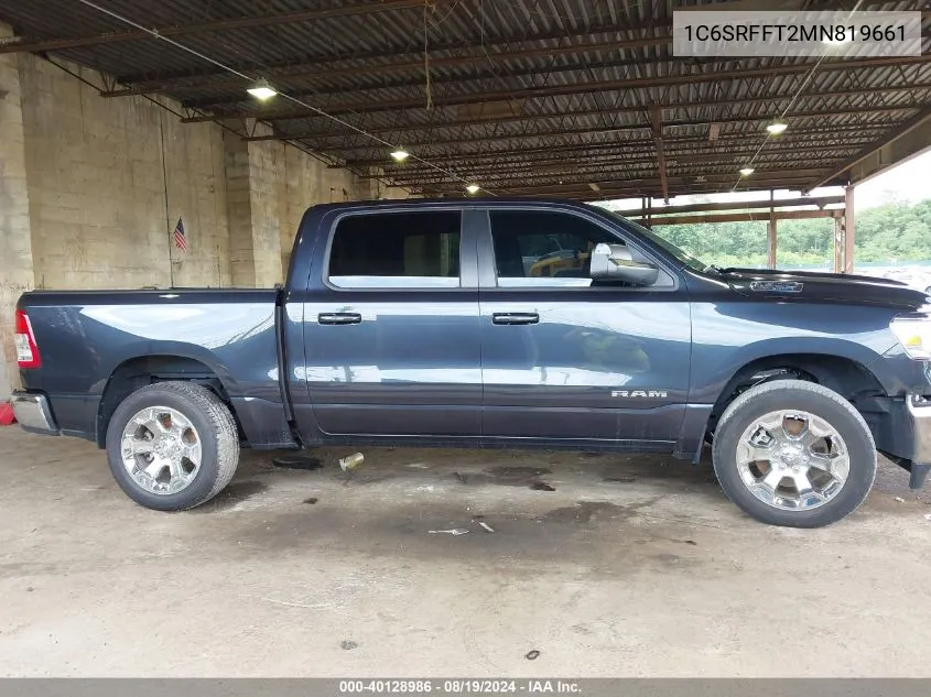 2021 Ram 1500 VIN: 1C6SRFFT2MN819661 Lot: 40128986