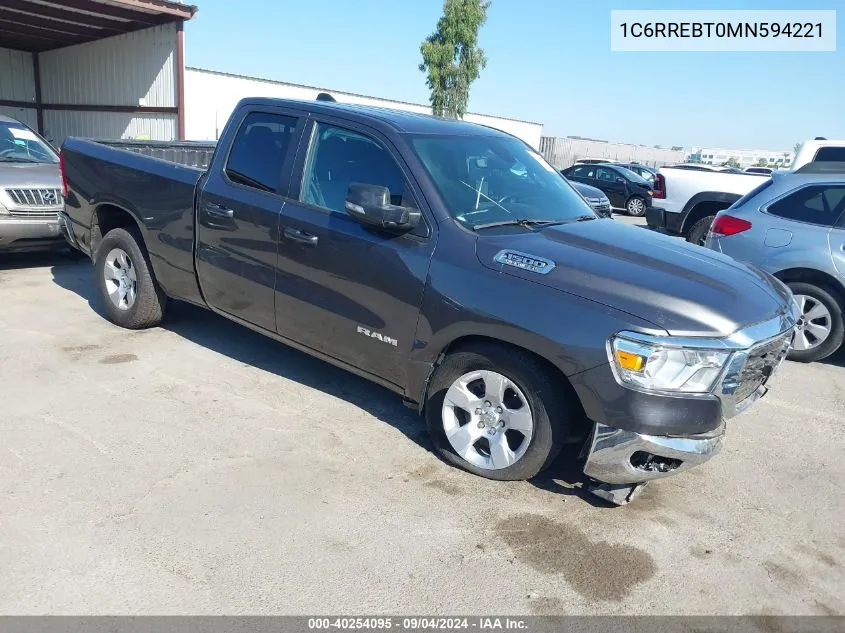 1C6RREBT0MN594221 2021 Ram 1500 Big Horn/Lone Star