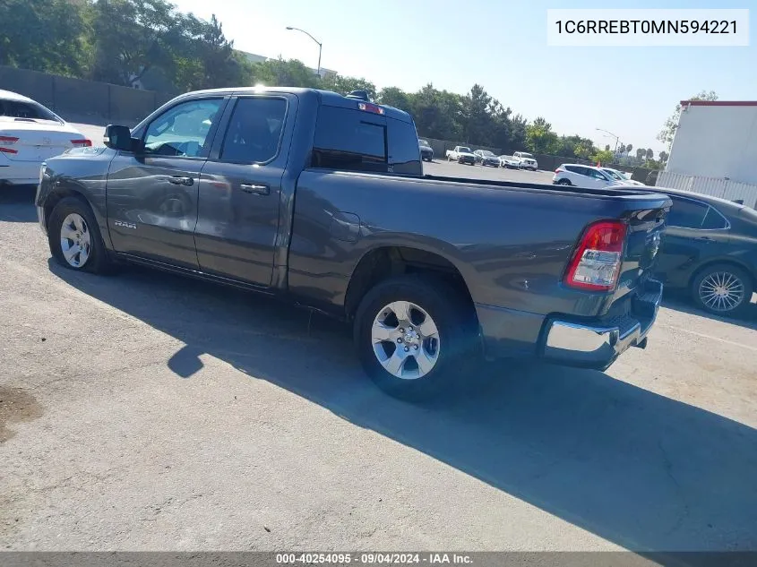 1C6RREBT0MN594221 2021 Ram 1500 Big Horn/Lone Star